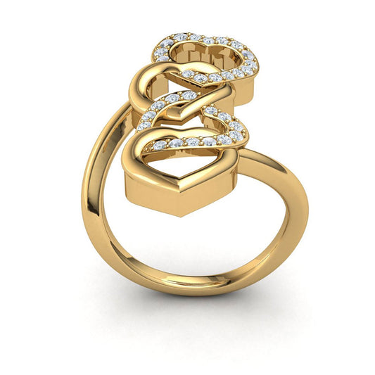 Elegant Heart Ring for Women – Love-Inspired Jewelry